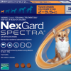 NexGard Spectra สุนัข 2-3.5 กก ยากินกำจัดเห็บหมัด กันพยาธิหัวใจ ถ่ายพยาธิลำไส้